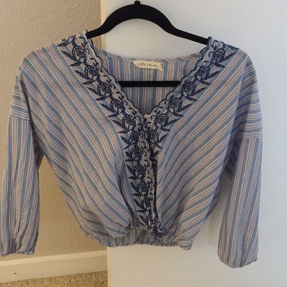 Spring crop top